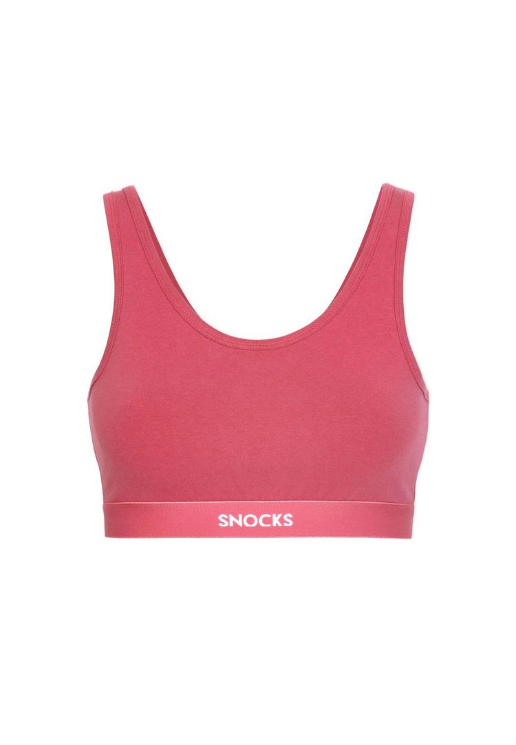 Snocks Snocks Soft BH aus Bio-Baumwolle BH Damen - Mauve - 0 | SportScheck