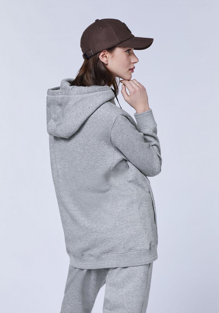 Chiemsee Chiemsee Hoodie Sweatshirt Damen - 17-4402M Neutral Gray Melange - 1 | SportScheck