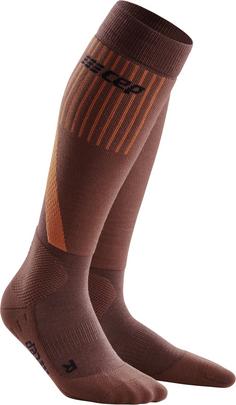 CEP Cold Weather Laufsocken Herren dark orange