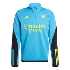 adidas FC Arsenal Tiro 23 Trainingsoberteil Funktionssweatshirt Herren Pulse Blue