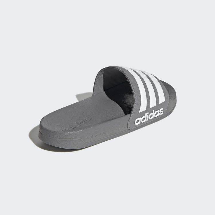 adidas adidas Shower adilette Badelatschen - Grey Three / Cloud White / Grey Three - 4 | SportScheck