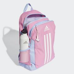 Rückansicht von adidas Rucksack Power Rucksack Daypack Kinder Bliss Pink / Blue Dawn