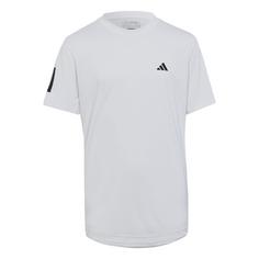 adidas Club Tennis 3-Streifen T-Shirt T-Shirt Kinder White