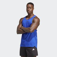 Rückansicht von adidas HEAT.RDY HIIT Elevated Training Tanktop Tanktop Herren Lucid Blue