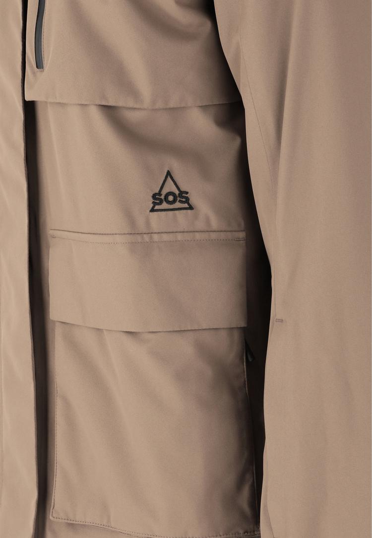 SOS SOS Keilberg Skijacke Herren - 3027 Timber Wolf - 0 | SportScheck