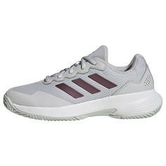 adidas Gamecourt 2.0 Tennisschuh Hallenschuhe Herren Grey One / Aurora Met. / Core White