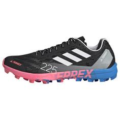 adidas TERREX Speed SG Trailrunning-Schuh Wanderschuhe Core Black / Crystal White / Blue Rush