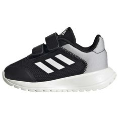 adidas Tensaur Run Schuh Wanderschuhe Kinder Core Black / Core White / Grey Two