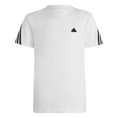 adidas Future Icons 3-Streifen T-Shirt T-Shirt Kinder White / Black