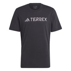 adidas TERREX Classic Logo T-Shirt Funktionsshirt Herren Black