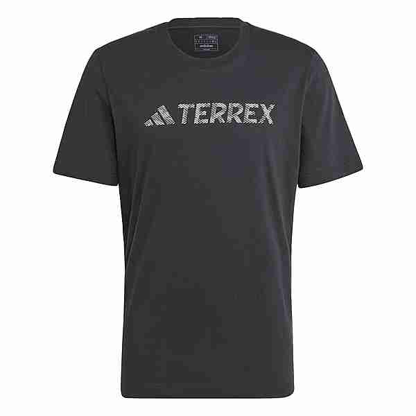 adidas TERREX Classic Logo T-Shirt Funktionsshirt Herren Black