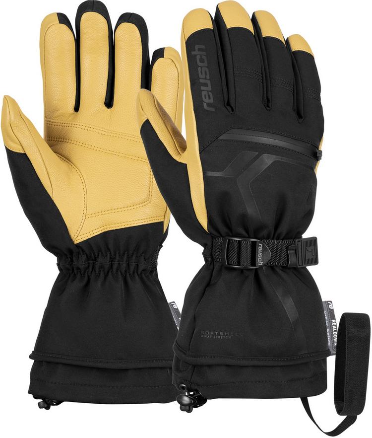Reusch Reusch Down Spirit GORE-TEX Handschuh - 7490 black / camel - 0 | SportScheck