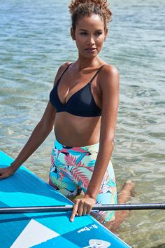 Rückansicht von LASCANA Active Triangel-Bikini-Top Bikini Oberteil Damen schwarz