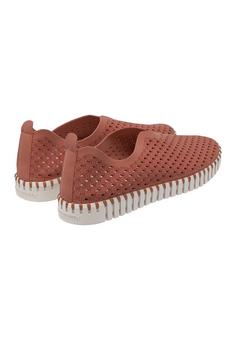 Rückansicht von Ilse Jacobsen TULIP3275 Sneaker Damen light brick