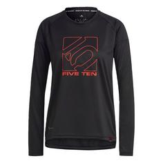 adidas Five Ten Long Sleeve Trikot T-Shirt Damen Black