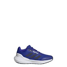 Rückansicht von adidas RunFalcon 3 Lace Schuh Sneaker Kinder Lucid Blue / Legend Ink / Cloud White