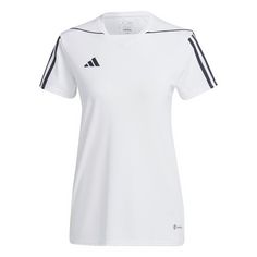 adidas Tiro 23 League Trikot Fußballtrikot Damen White / Black