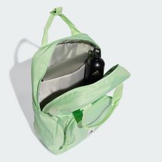 Rückansicht von adidas Rucksack Prime Rucksack Daypack Semi Green Spark / Black / Off White