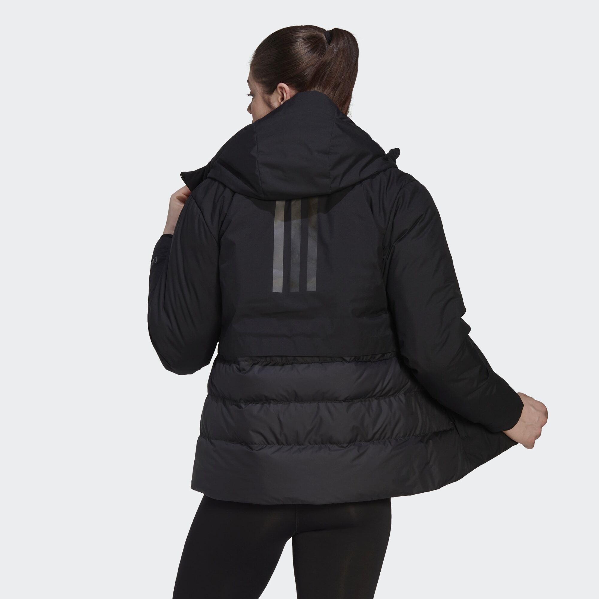 Adidas daunenjacke damen schwarz deals