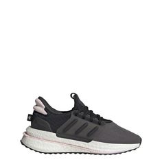 Rückansicht von adidas X_PLRBOOST Schuh Sneaker Grey Five / Core Black / Clear Pink