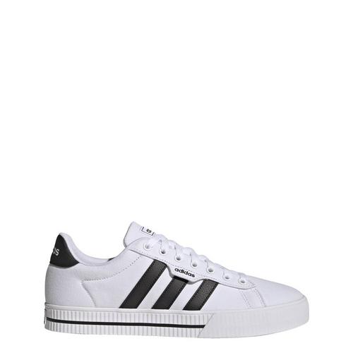 Rückansicht von adidas Daily 3.0 Schuh Sneaker Damen Cloud White / Core Black / Cloud White