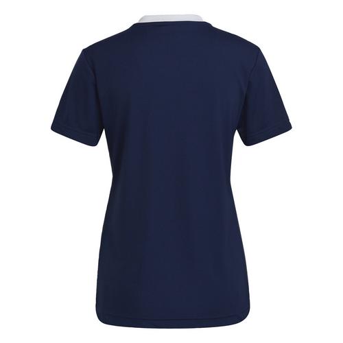 Rückansicht von adidas Entrada 22 Trikot Fußballtrikot Damen Team Navy Blue 2