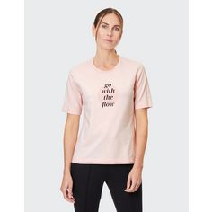 Rückansicht von JOY sportswear PALINA T-Shirt Damen shell pink