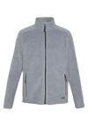 Chiemsee Fleece-Jacke Fleecejacke Herren - 17-4402M Neutral Gray Melange