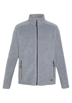 Chiemsee Fleece-Jacke Fleecejacke Herren 17-4402M Neutral Gray Melange