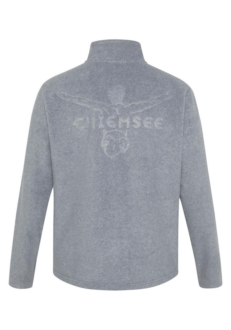 Chiemsee Chiemsee Fleece-Jacke Fleecejacke Herren - 17-4402M Neutral Gray Melange - 0 | SportScheck