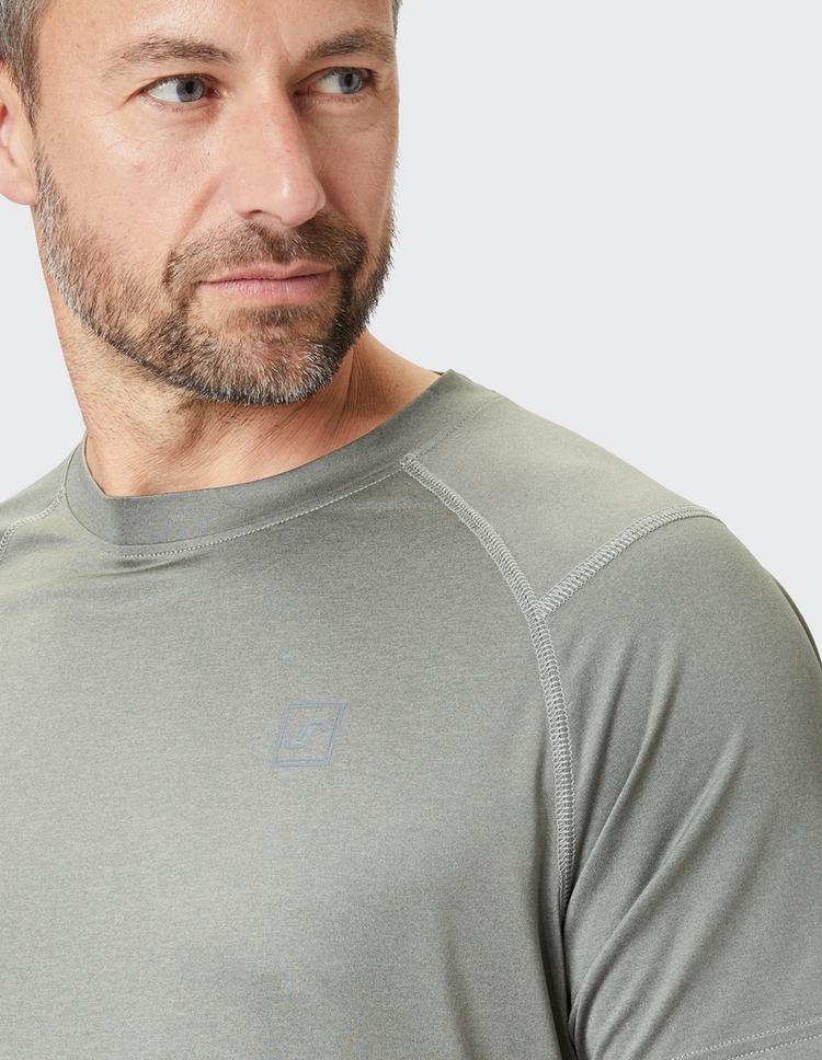 JOY sportswear JOY sportswear JULES T-Shirt Herren - deep burgundy melange - 7 | SportScheck