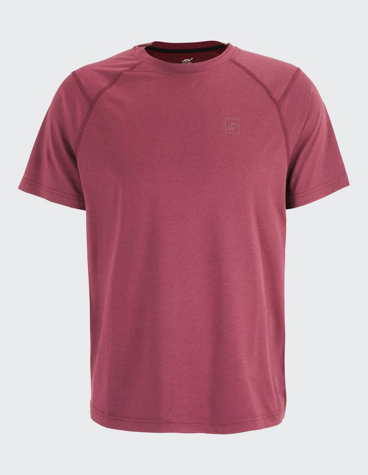 JOY sportswear JOY sportswear JULES T-Shirt Herren - deep burgundy melange - 0 | SportScheck