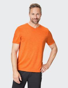 Rückansicht von JOY sportswear OLE T-Shirt Herren orange bolt mel