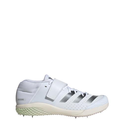 Rückansicht von adidas Adizero Speerwurfschuh Multifunktionsschuhe Cloud White / Core Black / Green Spark