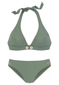 Vivance Triangel-Bikini Bikini Set Damen oliv