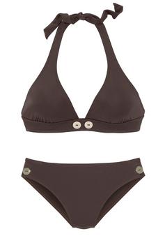 Vivance Triangel-Bikini Bikini Set Damen dunkelbraun