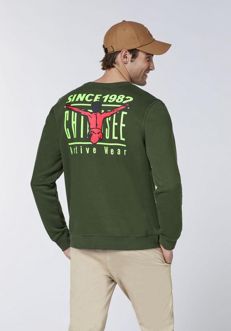 Chiemsee Chiemsee Sweatshirt Sweatshirt Herren - 19-0417 Kombu Green - 0 | SportScheck