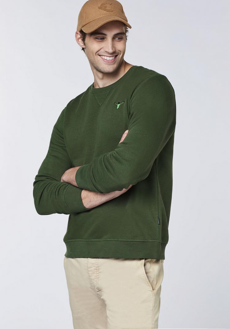 Chiemsee Chiemsee Sweatshirt Sweatshirt Herren - 19-0417 Kombu Green - 3 | SportScheck