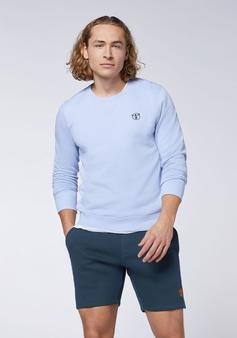 Rückansicht von Chiemsee Sweater Sweatshirt Herren 16-3922 Brunnera Blue