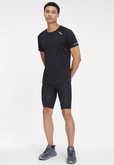 Rückansicht von 2XU Core Compression Funktionsshorts Herren black-nero