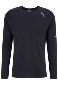 2XU Aero Funktionsshirt Herren black/silver reflective