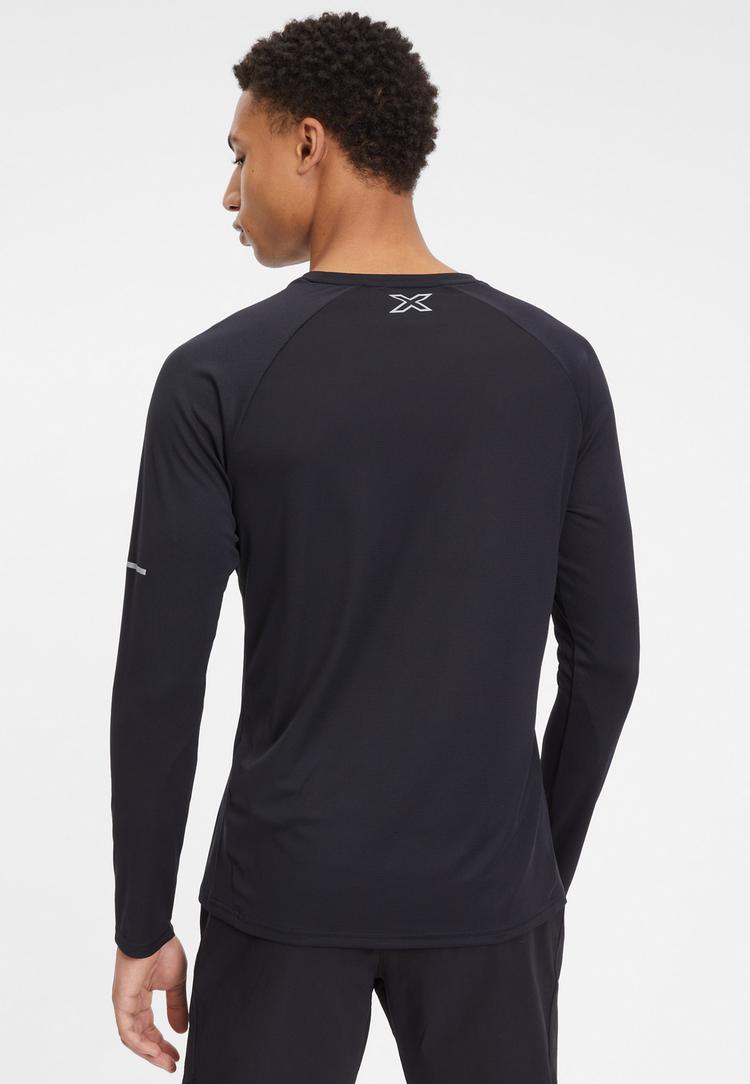 2XU 2XU Aero Funktionsshirt Herren - black-silver reflective - 2 | SportScheck