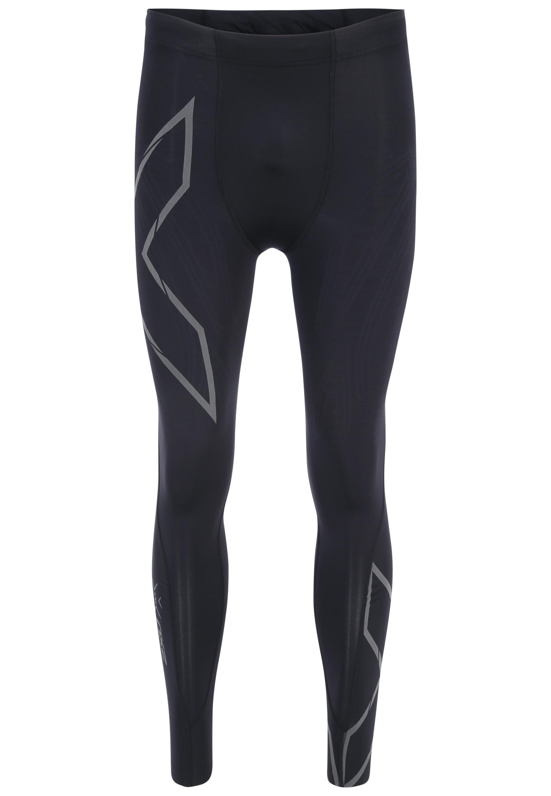 Light Speed Compression Tights Black/ Black Reflective