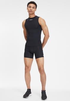 Rückansicht von 2XU Core Compression 1/2 Funktionsshorts Herren black/silver