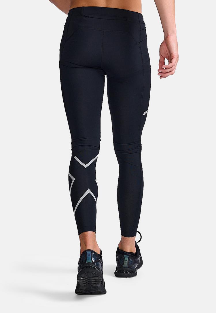 2XU 2XU Aero Compression Tights Herren - black-silver reflective - 2 | SportScheck