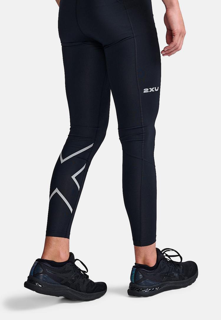 2XU 2XU Aero Compression Tights Herren - black-silver reflective - 4 | SportScheck