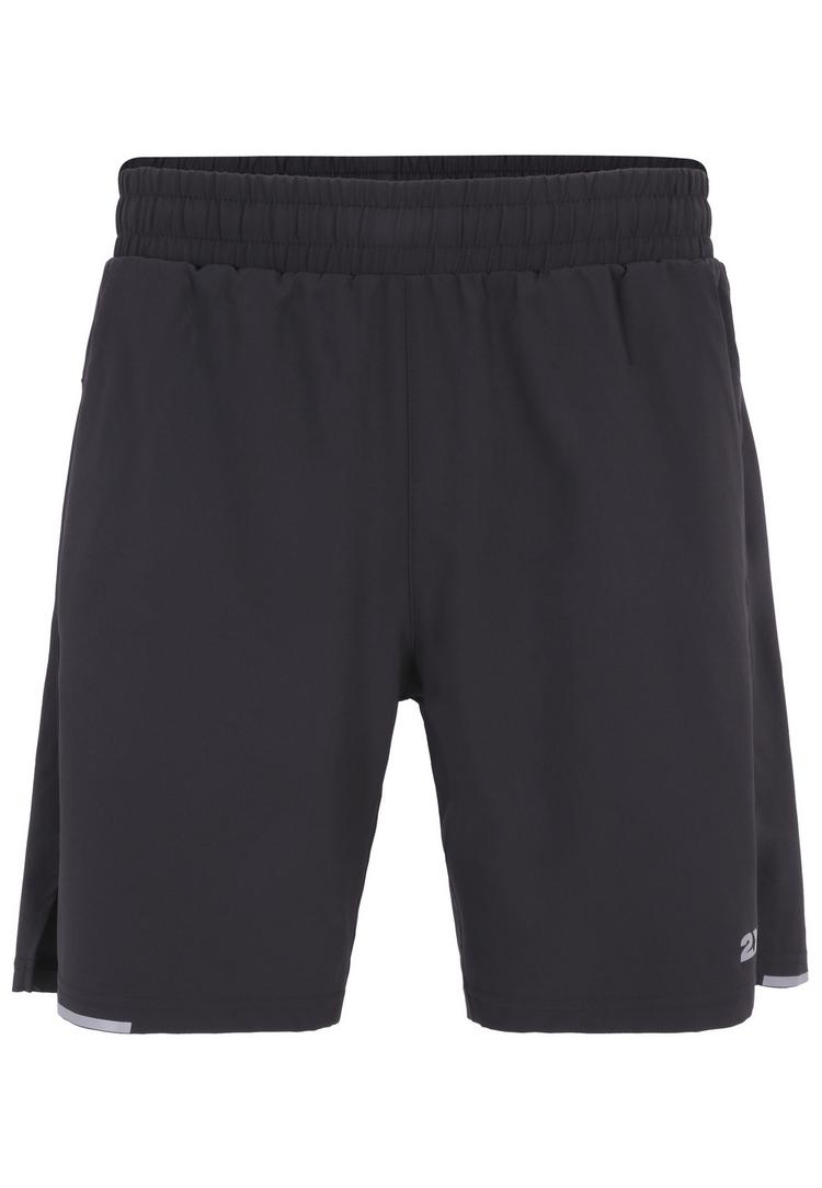 2XU 2XU Aero 7 Inch Funktionsshorts Herren - black-silver reflective - 0 | SportScheck