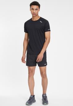Rückansicht von 2XU Aero 5 Inch Funktionsshorts Herren seaport-silver reflective