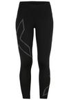 2XU Light Speed Mid-Rise Comp Tights Damen - black- black reflective