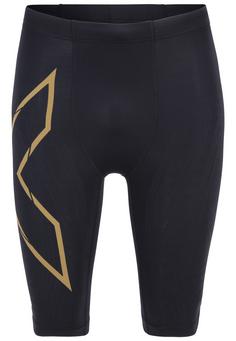 2XU Light Speed Compression Funktionsshorts Herren black-gold reflective